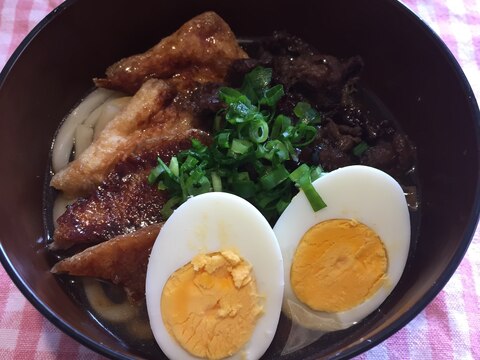 我が家の味。関西の肉うどん！！